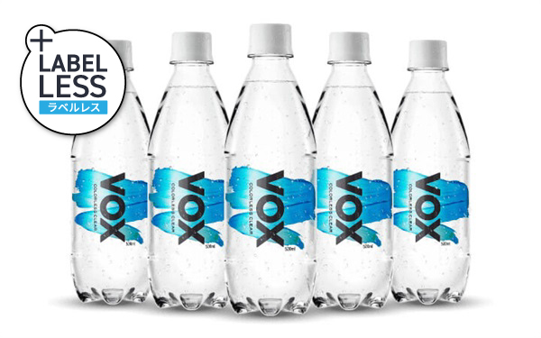 VOX 500ml Petbottle(ストレート(ラベルレス))
